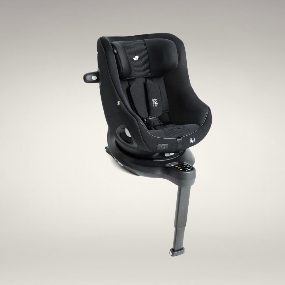JOIE Scaun auto pentru copii i-Harbour Signature Eclipse rotativ i-Size 40-105 cm + Baza i-Size i-Base Encore testat ADAC si certificat R129