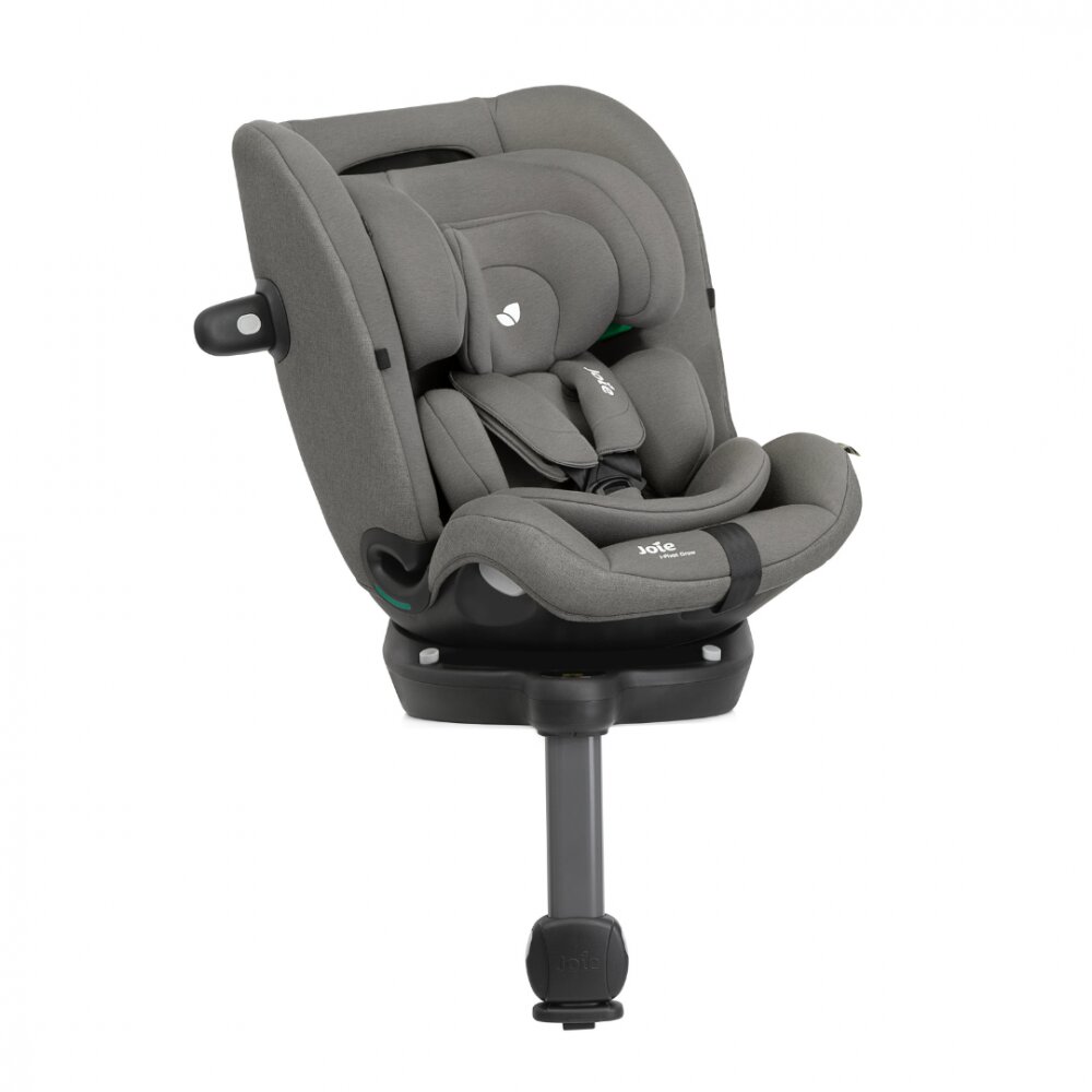 JOIE Scaun auto pentru copii i-Pivot Grow Thunder 40-135 cm certificat R129 rotativ spatar reglabil tetiera ajustabila SPS