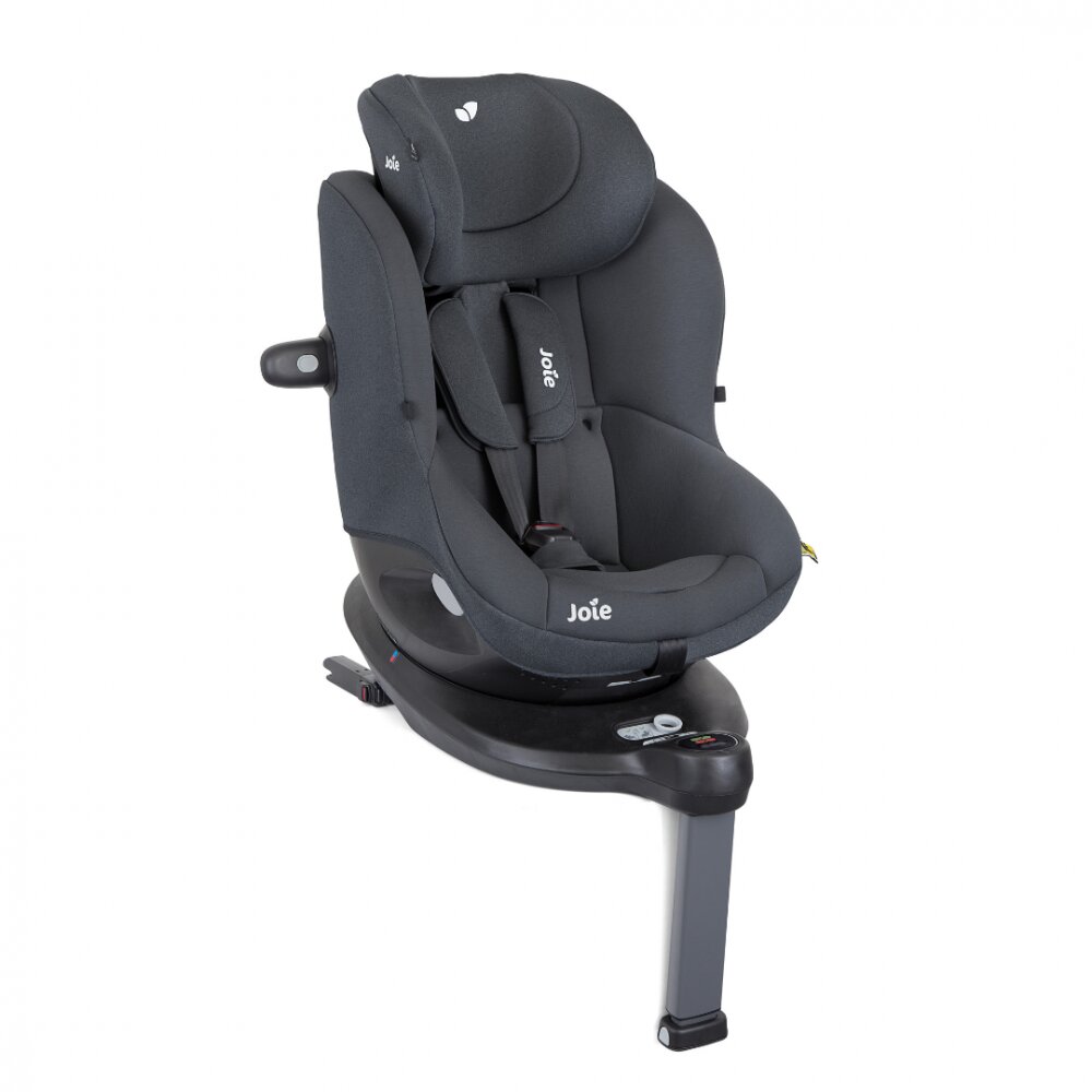 JOIE Scaun auto pentru copii i-Spin 360 Moonlight 40-105 cm testat ADAC si certificat R129 rotativ spatar reglabil tetiera ajustabila baza cu picior de sustinere SPS