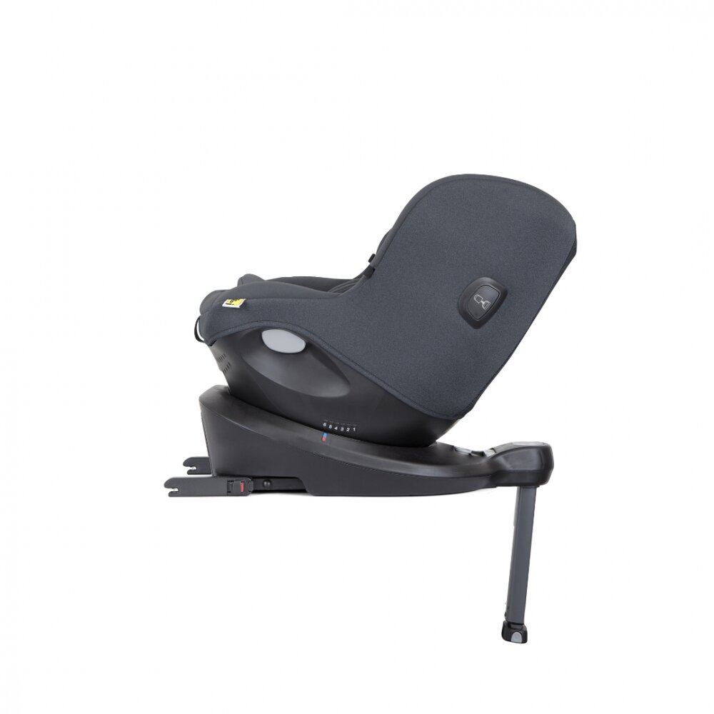 JOIE Scaun auto pentru copii i-Spin 360 Moonlight 40-105 cm testat ADAC si certificat R129 rotativ spatar reglabil tetiera ajustabila baza cu picior de sustinere SPS