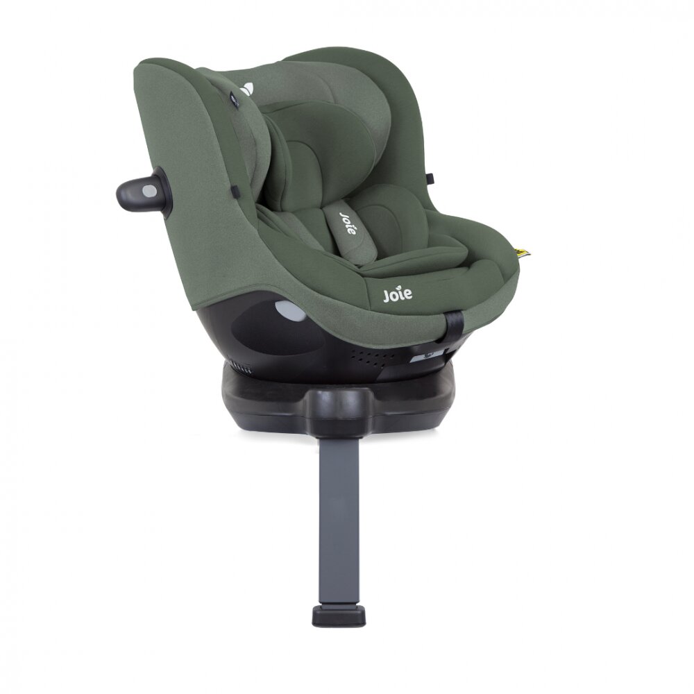 JOIE Scaun auto pentru copii i-Spin 360 Thyme 40-105 cm testat ADAC si certificat R129 rotativ spatar reglabil tetiera ajustabila baza cu picior de sustinere SPS