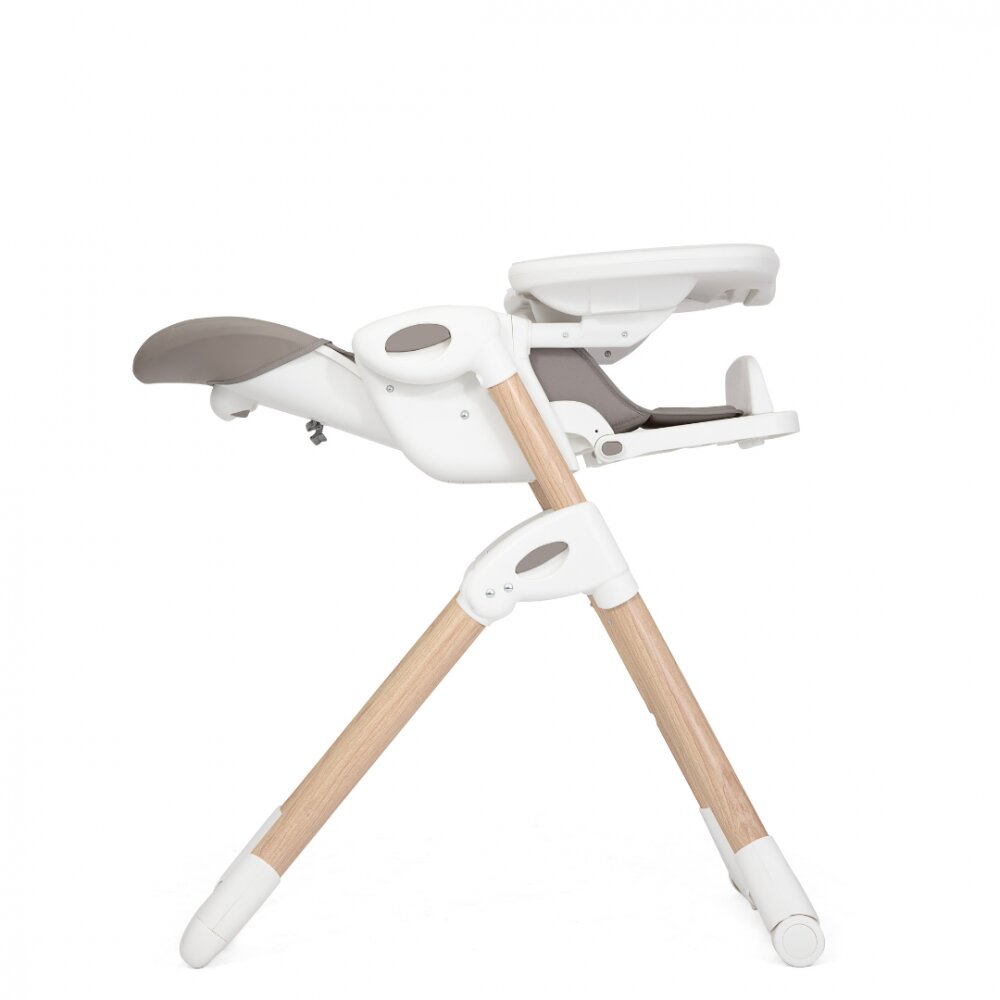 JOIE Scaun de masa pentru copii Mimzy Recline Walnut Wood spatar reglabil in 5 pozitii inaltime ajustabila si tavita reglabiladetasabila centuri greutate suportata 15 kg