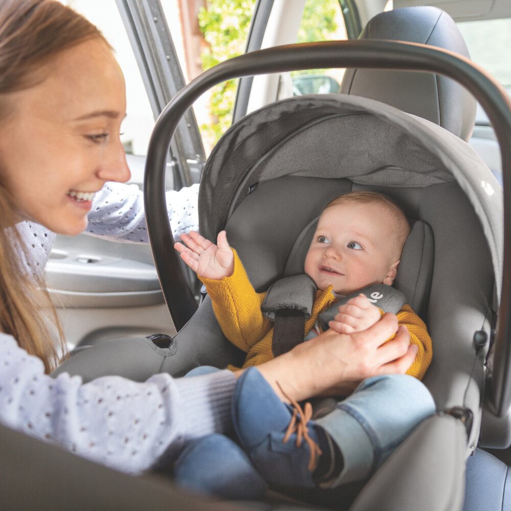 JOIE Scoica auto i-Snug 2 cu tetiera reglabila 40-75 cm Cashew testata ADAC si certificata R129