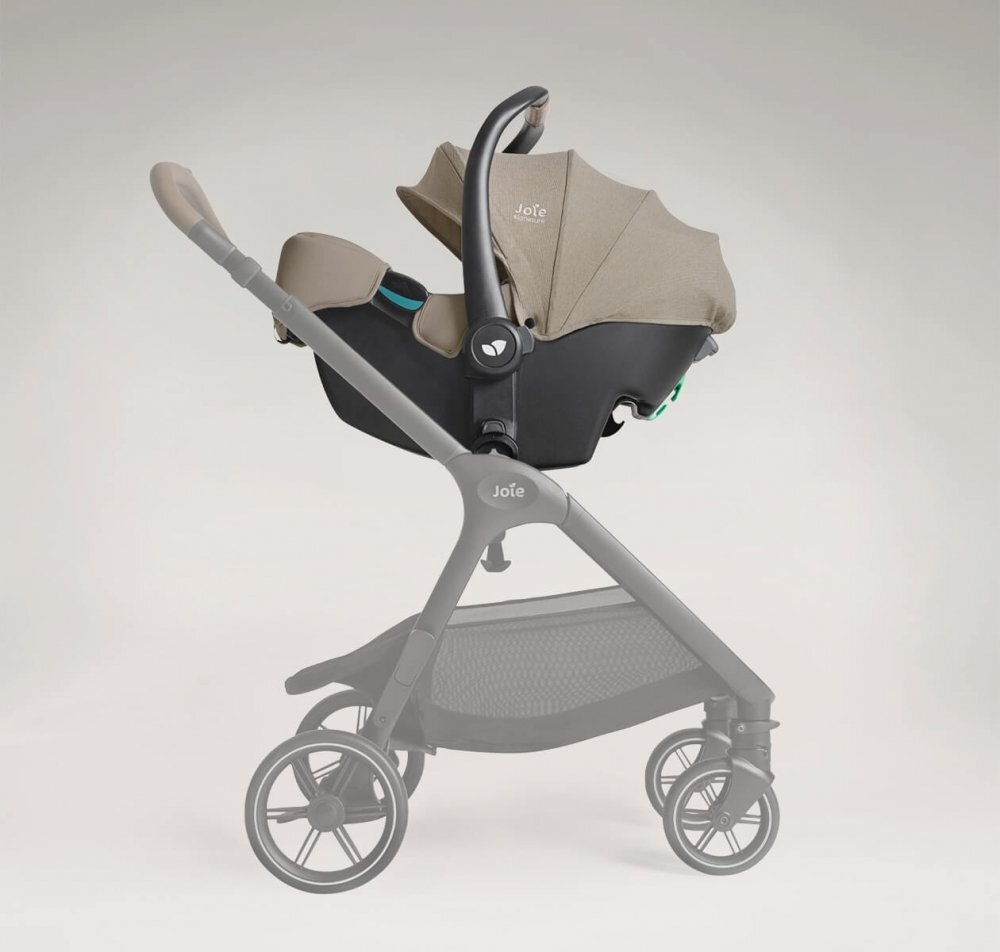 JOIE Scoica auto i-Starter Sandstone cu tetiera reglabila 40-75 cm certificata R129