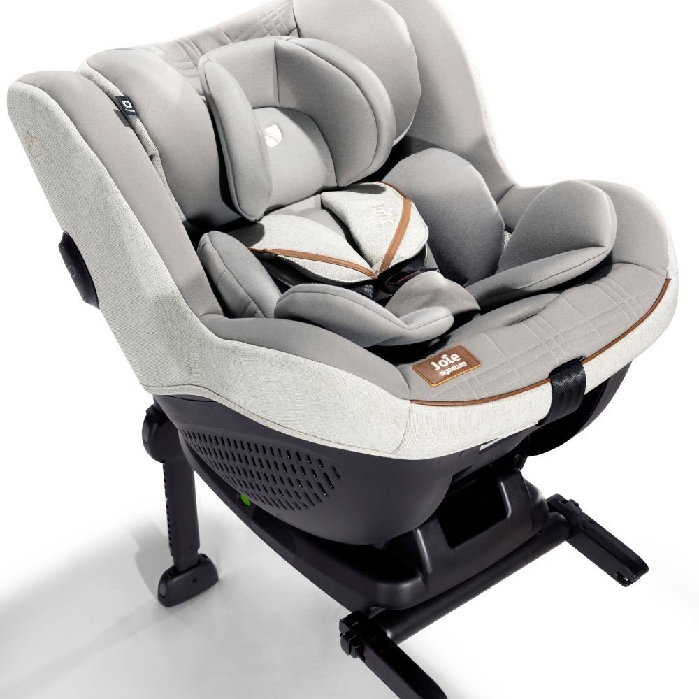 JOIE Set scaun auto i-Size i-Quest Signature Oyster 40-105 cm + Baza i-Size i-Base LX 2 certificat R129