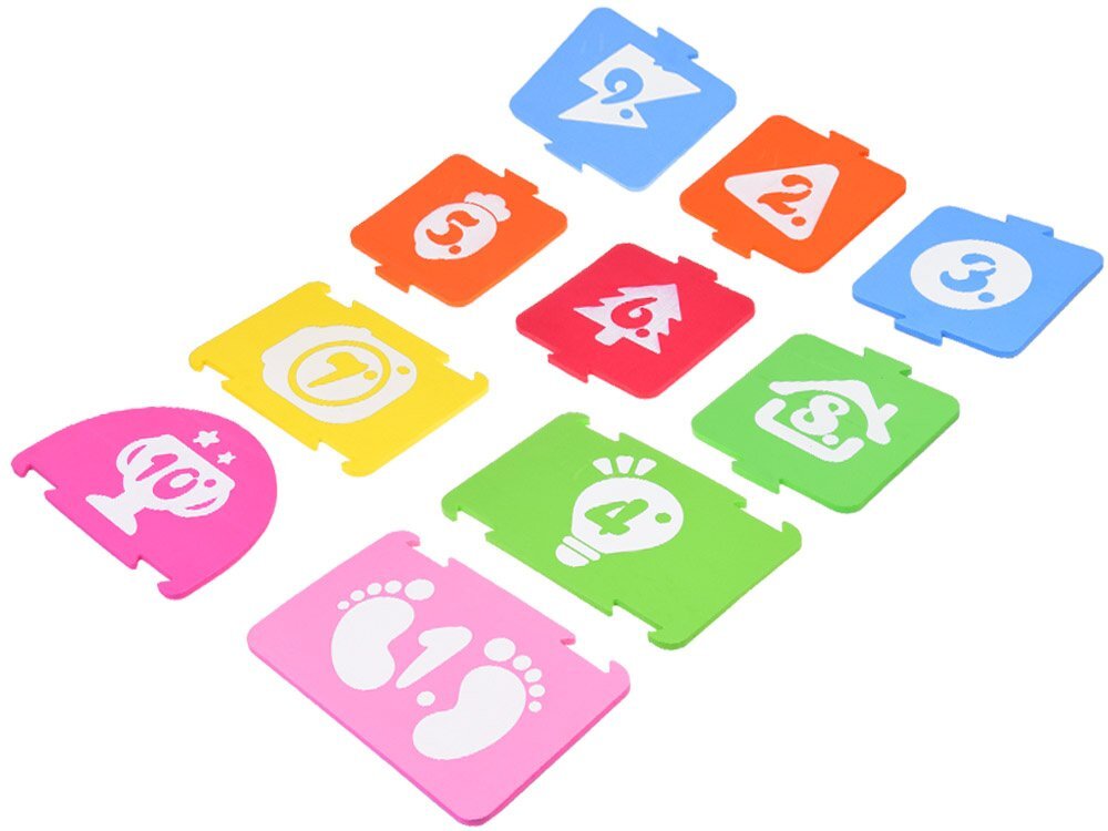 Jokomisiada Covoras puzzle din spuma pentru copii model Sotron multicolor