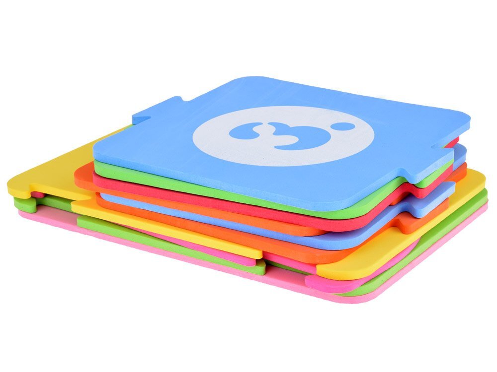 Jokomisiada Covoras puzzle din spuma pentru copii model Sotron multicolor