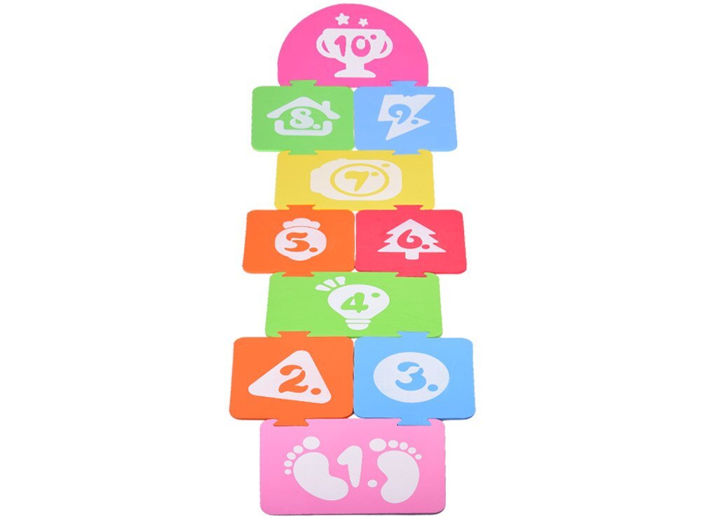 Jokomisiada Covoras puzzle din spuma pentru copii model Sotron multicolor
