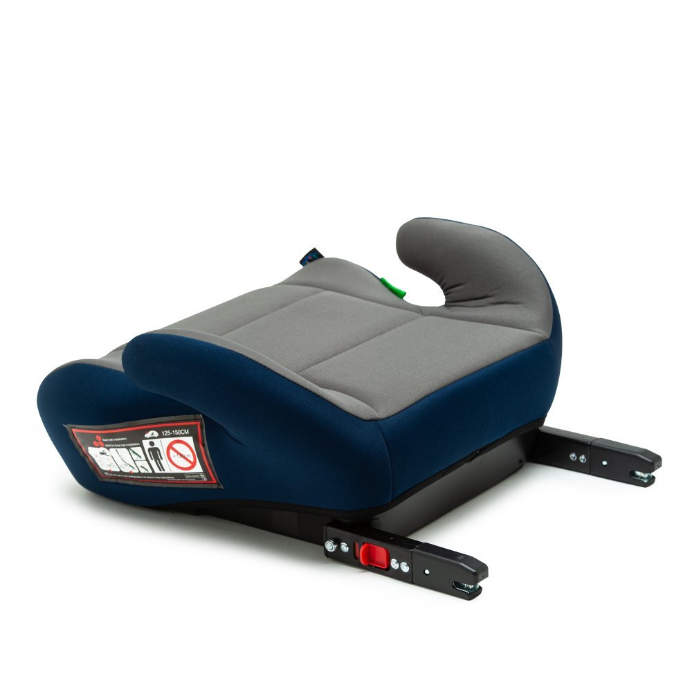 Juju Inaltator auto i-Size Jazzy Booster Gri-Bleumarin 125x150 cm isofix cotiere moi husa detasabila