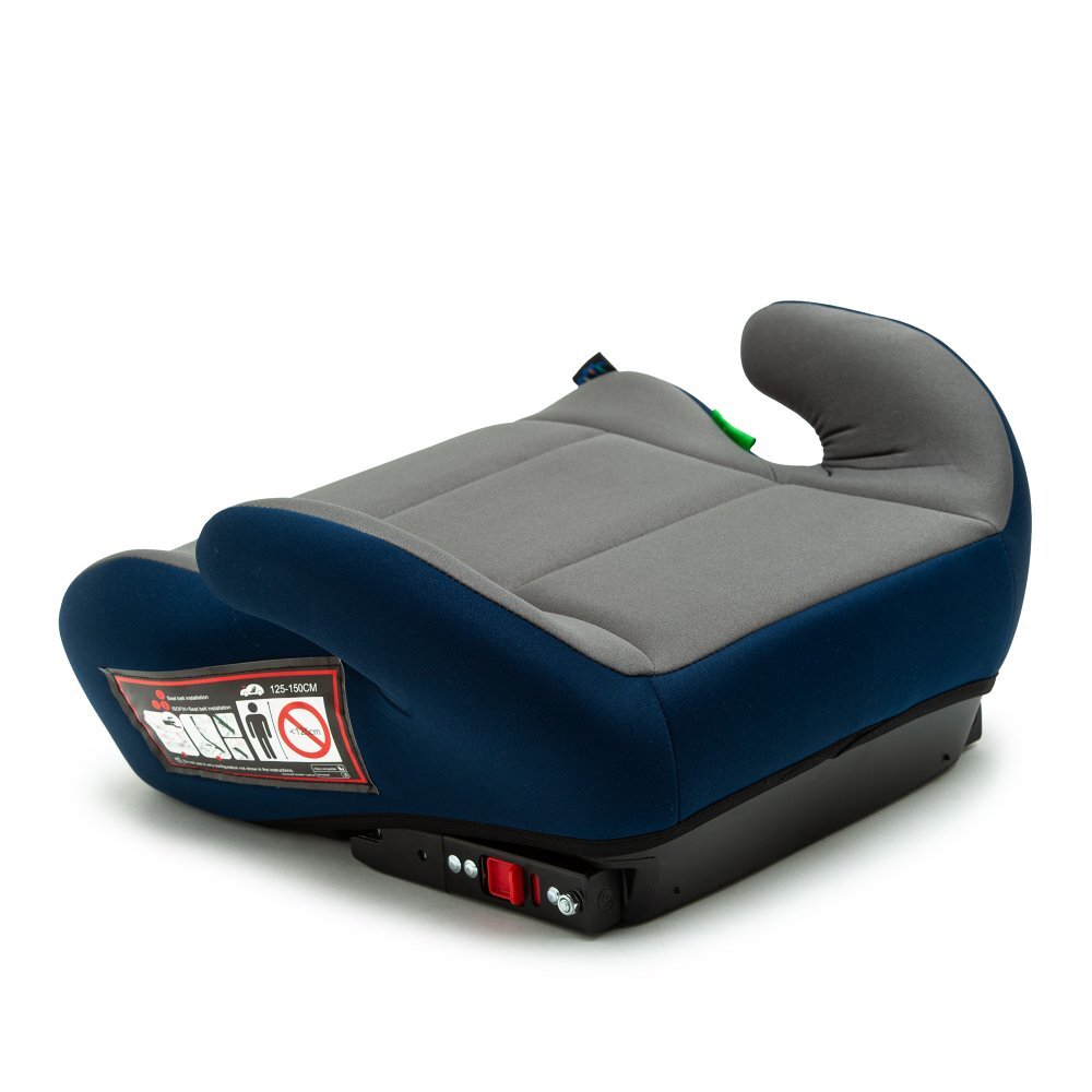Juju Inaltator auto i-Size Jazzy Booster Gri-Bleumarin 125x150 cm isofix cotiere moi husa detasabila
