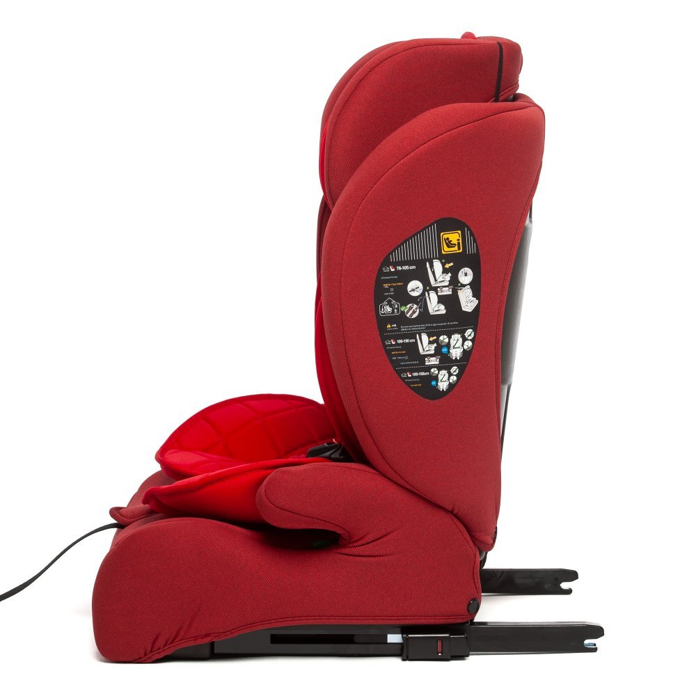 Juju Scaun auto cu isofix Pro Rider i-Size rosu