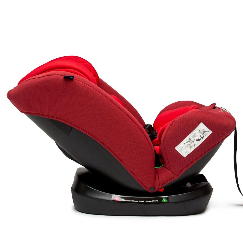 Juju Scaun auto Gladiator i-Size rosu certificare ECE R129 tetiera si centuri reglabile