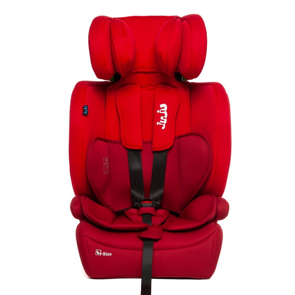 Juju Scaun auto i-Size Safe Rider Rosu-Bordo 76-150 cm convertibil in inaltator tetiera reglabila cotiere pernute moi husa detasabila