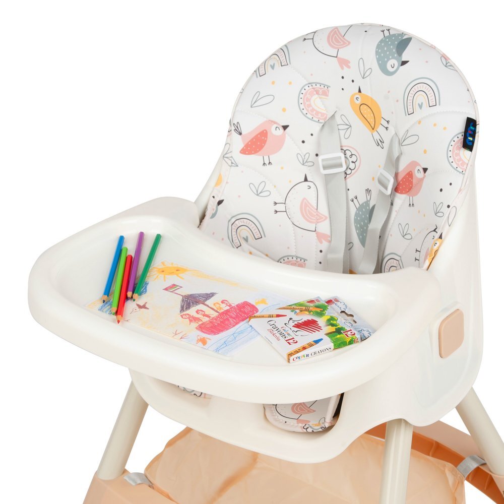 Juju Scaun de masa 2 in 1 EatSmile Birds