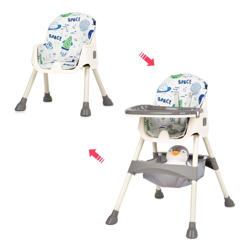 Juju Scaun de masa 2 in 1 EatSmile Space