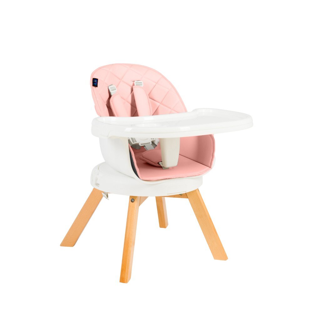 Juju Scaun de masa 3 in 1 EatTwist pink