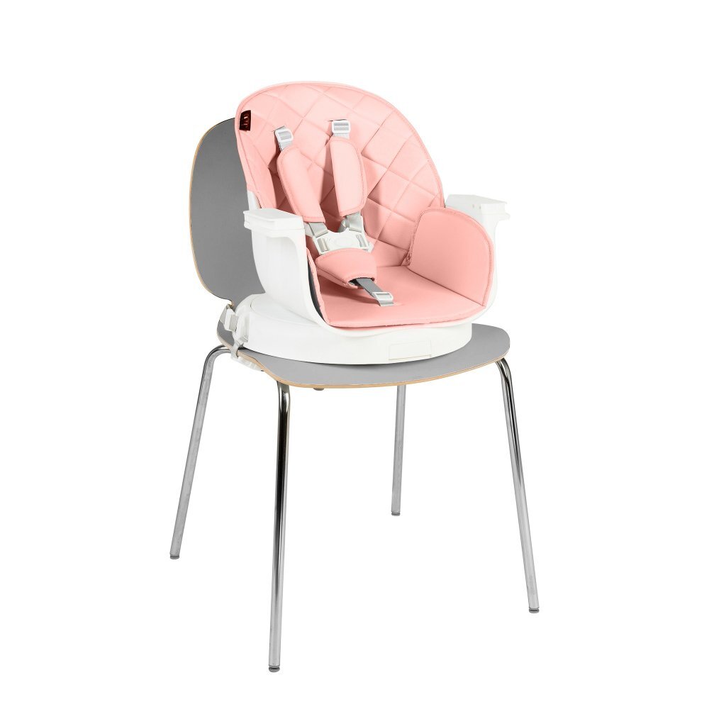 Juju Scaun de masa 3 in 1 EatTwist pink