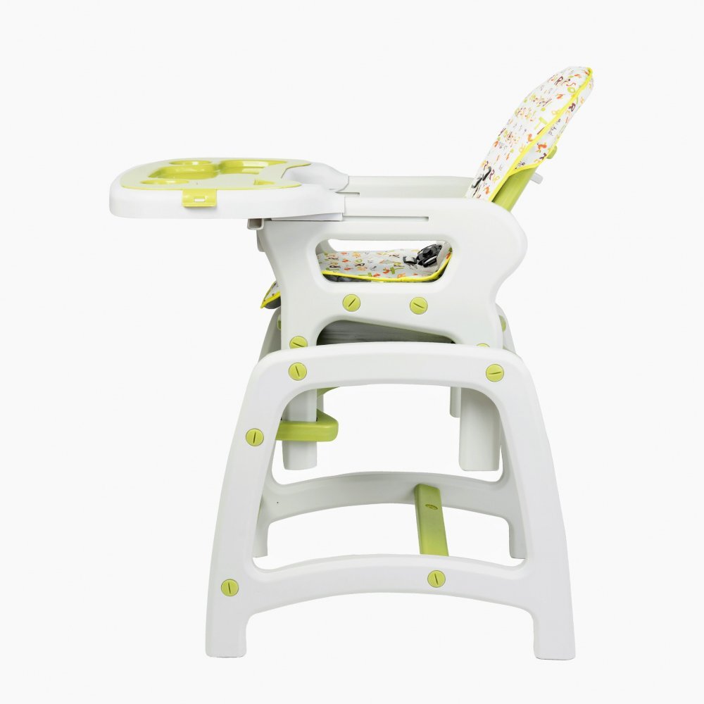 Juju Scaun de masa Eat Play Verde