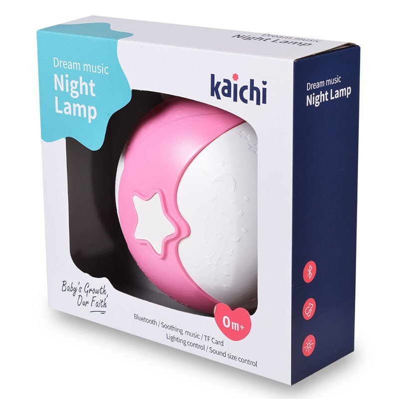 Kaichi Lampa de veghe cu muzica Dream music Pink