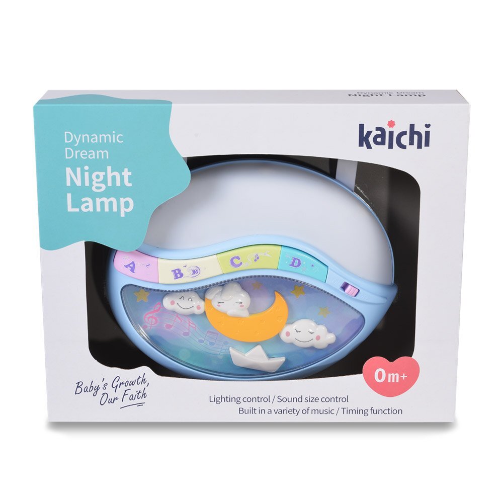 Kaichi Lampa de veghe cu muzica si proiectii Dinamic dream Blue