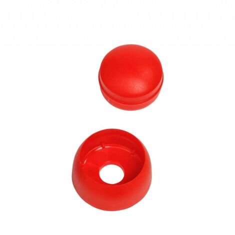 KBT Capac de plastic 8-10 mm rosu