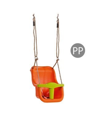 KBT Leagan Baby Seat Luxe orangelime green franghie PP 10