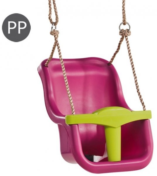 KBT Leagan Baby Seat Luxe purplelime green franghie PP 10