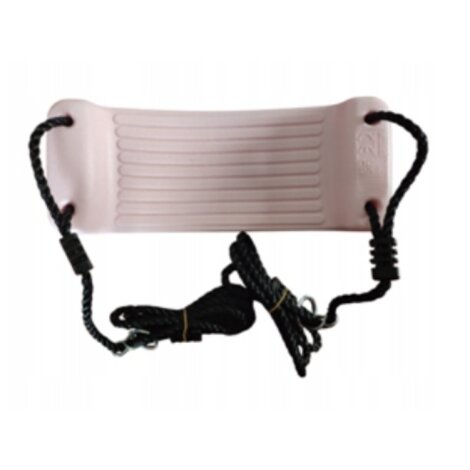 KBT Leagan pentru copii din plastic HDPE rezistent la intemperii roz pastel