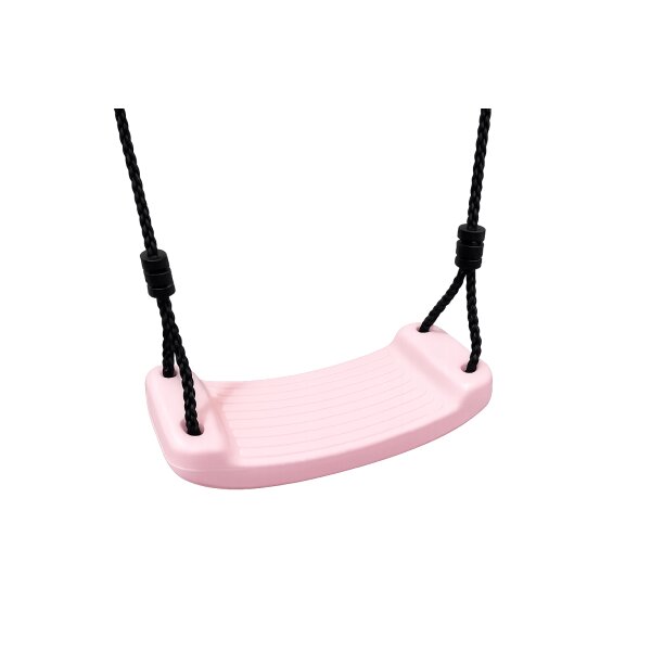 KBT Leagan pentru copii din plastic HDPE rezistent la intemperii roz pastel
