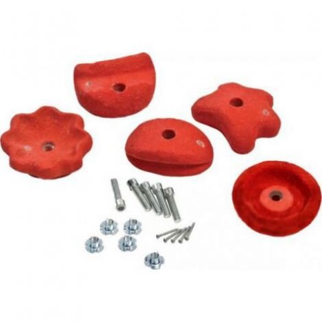 KBT Set 5 pietre de catarat escalada mici rosii