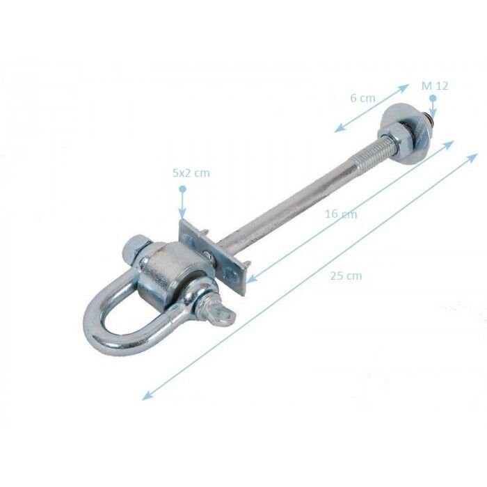 KBT Sistem de prindere leagan tip D+ 16 cm