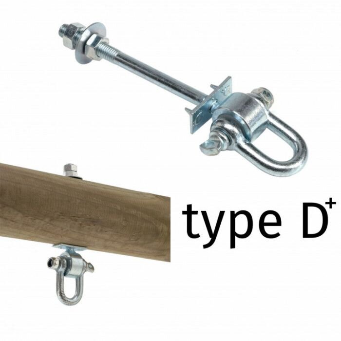 KBT Sistem de prindere leagan tip D+ 16 cm