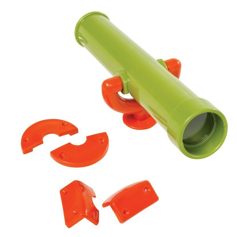KBT Telescop pentru spatii de joaca verde lime-orange