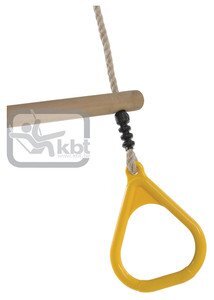 KBT Trapez din lemn cu inele din plastic - P