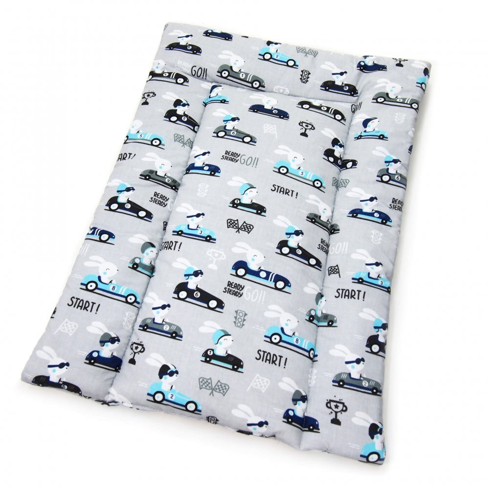 Kerstin Saltea pentru masuta de infasat bebe Bunny Drivers cu umplutura din silicon invelis 100 bumbac dimensiune 50 x 70 cm