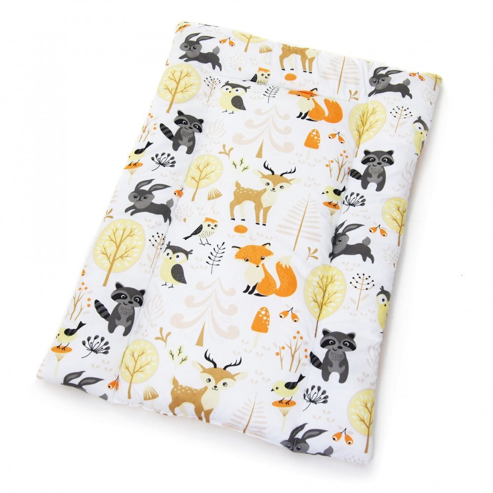 Kerstin Saltea pentru masuta de infasat bebe Forest Friends cu umplutura din silicon invelis 100 bumbac dimensiune 50 x 70 cm