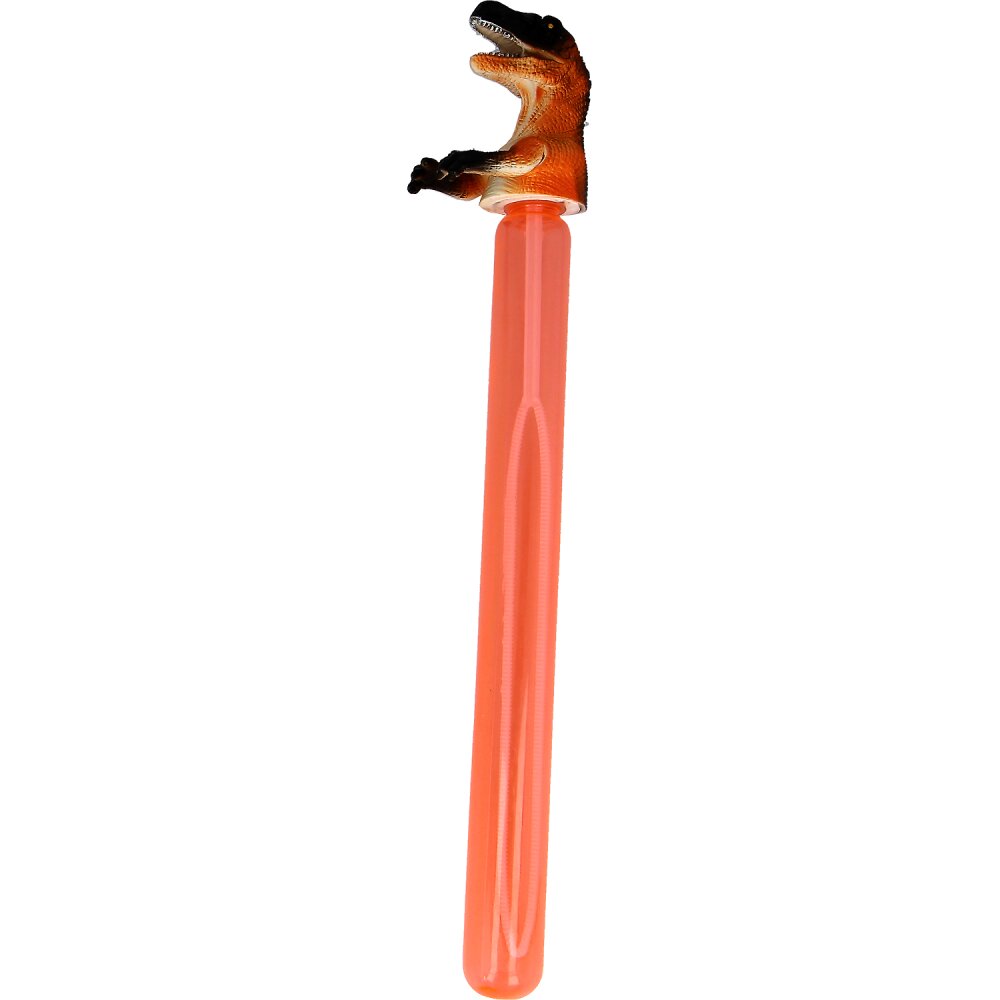 Keycraft Bagheta baloane de sapun Dino 40 cm KCNV344 portocaliu