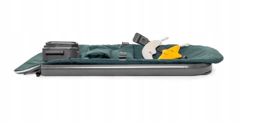 Kidnort Balansoar pentru copii ergonomic cu centura de siguranta Bara de protectie detasabila pliabil si usor de transportat Vinbar Green