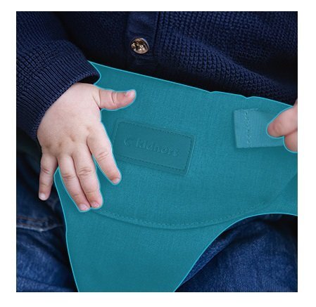 Kidnort Balansoar pentru copii ergonomic cu centura de siguranta bara de protectie detasabila pliabil si usor de transportat Vinbar Grey