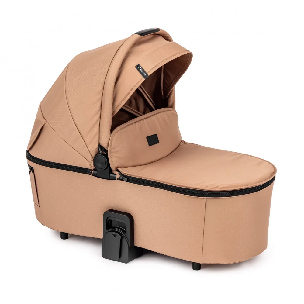 Kidnort Carucior 2 in 1 pentru copii Alskar beige cu Landou pliabil capotina extensibila spatar reglabil si suport de picioare ajustabil 0 Luni+ 22kg