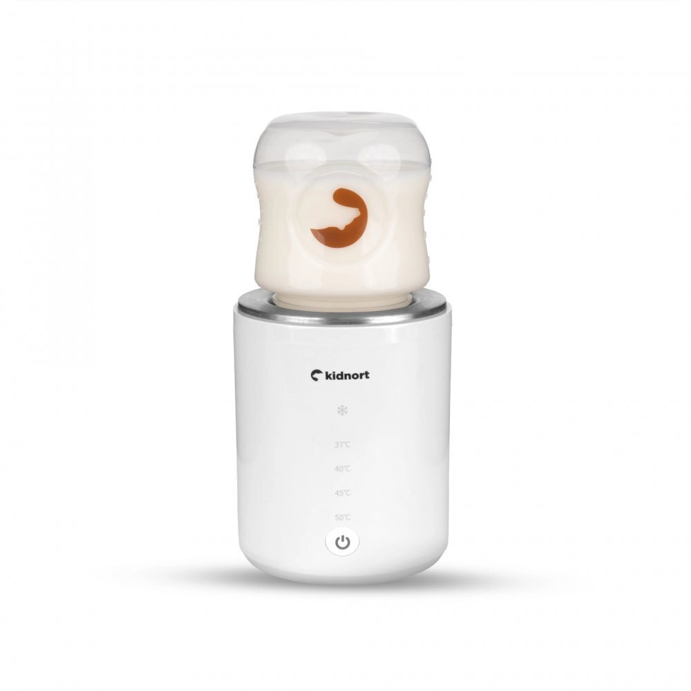 Kidnort Incalzitor electric pentru biberoane Dromme model portabil universal fara fir cu incarcare USB-C temperatura reglabila