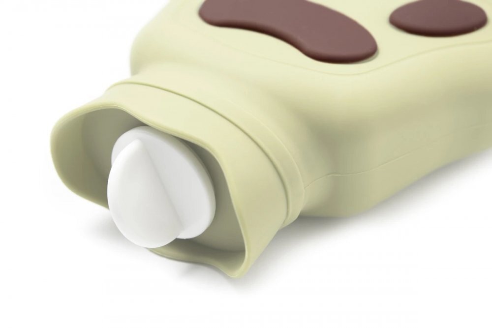 Kidnort Incalzitor tip Sticluta calda din silicon 420 ml Retter Mjolk Bej Paw