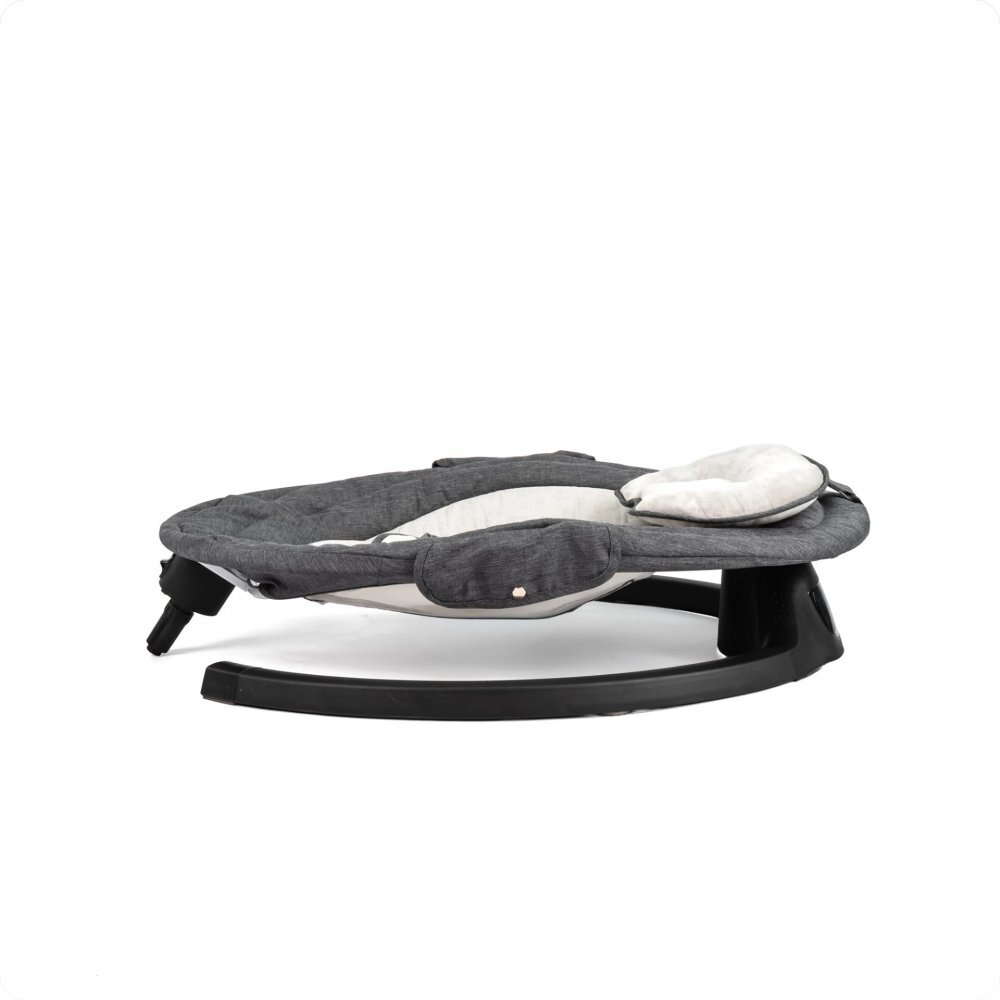 Kidnort Leagan electric cu 5 moduri de balansare pentru copii Svaie Black portabil cu telecomanda muzica conectare bluetoothusb accesorii incluse dimensiune 66 x 65 x 53.5 cm