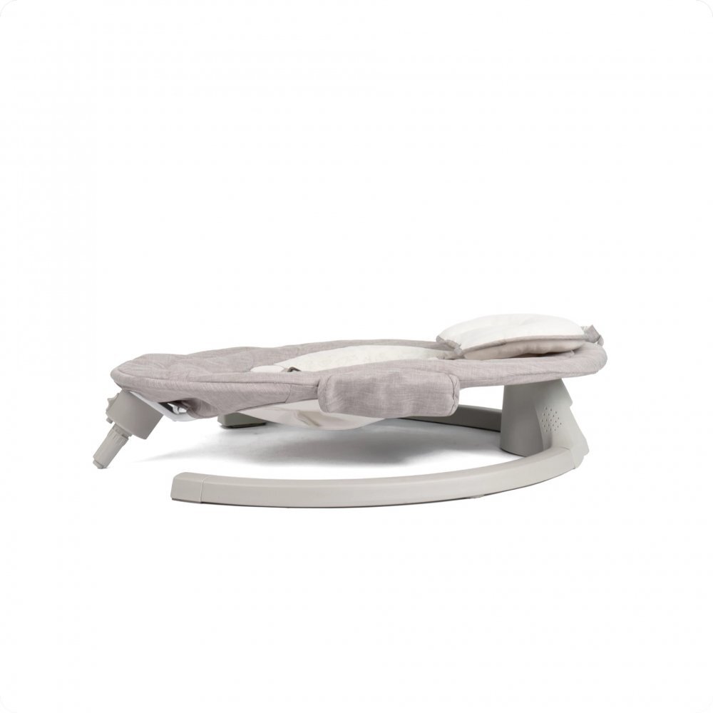Kidnort Leagan electric cu 5 moduri de balansare pentru copii Svaie Grey portabil cu telecomanda muzica conectare bluetoothusb accesorii incluse dimensiune 66 x 65 x 53.5 cm