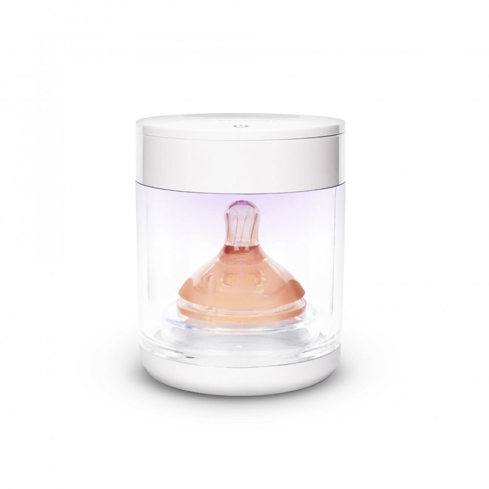 Kidnort Sterilizator UV Maltid compact sigur de utilizat multifunctional sterilizare rapida si eficienta in 1 minut incarcare USB-C