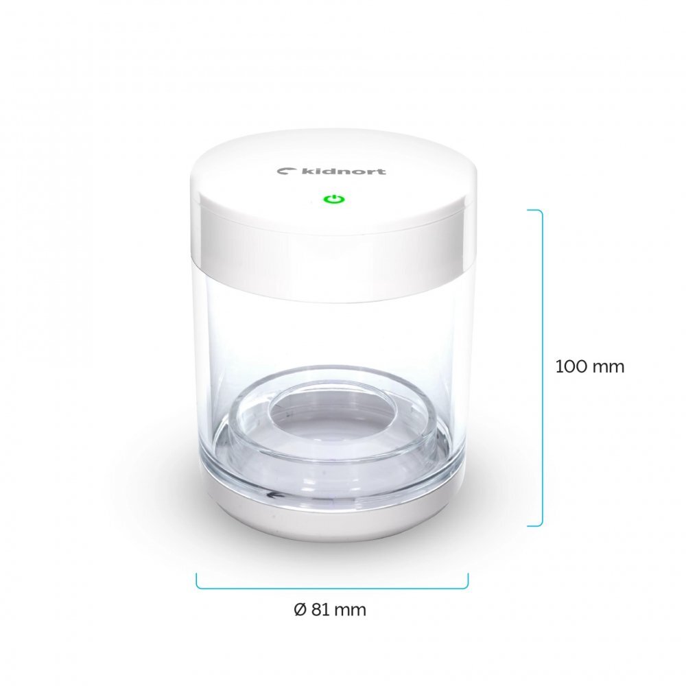 Kidnort Sterilizator UV Maltid compact sigur de utilizat multifunctional sterilizare rapida si eficienta in 1 minut incarcare USB-C