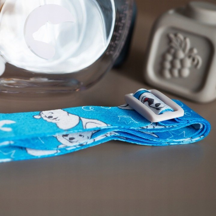 Kidnort Sticluta de apa din tritan pentru copii Bear sterilizabila pai moale din silicon cu bila gravitationala prevazuta cu snur reglabil capacitate 300 ml Brown