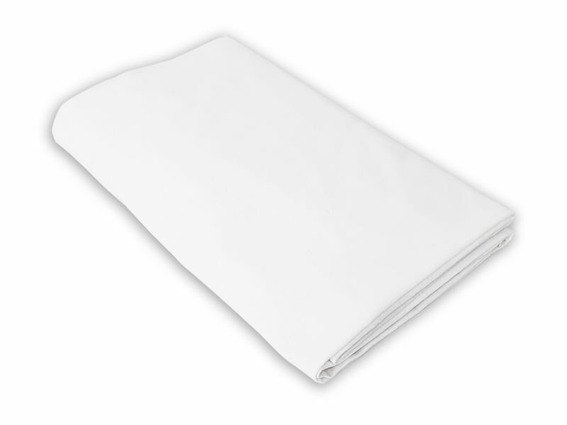Kids Decor Cearceaf alb KidsDecor cu elastic din bumbac 70 x 140 cm