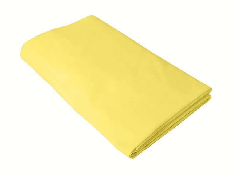 Kids Decor Cearceaf galben KidsDecor cu elastic din bumbac 95 x 52 cm