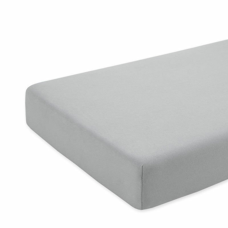 Kids Decor Cearceaf gri KidsDecor cu elastic din bumbac 160 x 200 cm